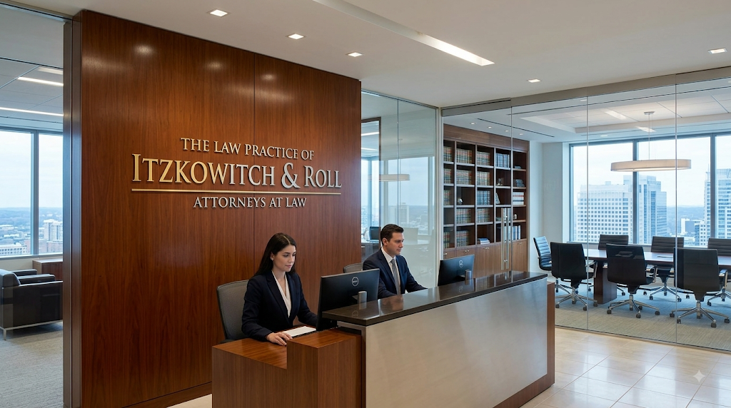 Reception area of the Law Practice of Itzkowitch and Roll